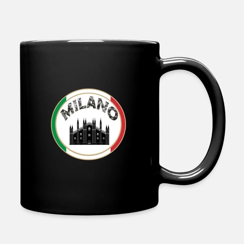 Mailand, Milan, Milano Italien, I Love Milano - Tasse einfarbig - Schwarz