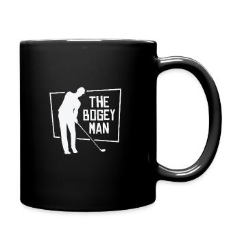 Golfspieler Golfplatz Golfer - Tasse einfarbig - Schwarz - Rechts