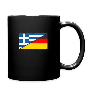 Greece Germany Greece - Full Colour Mug - black - Right