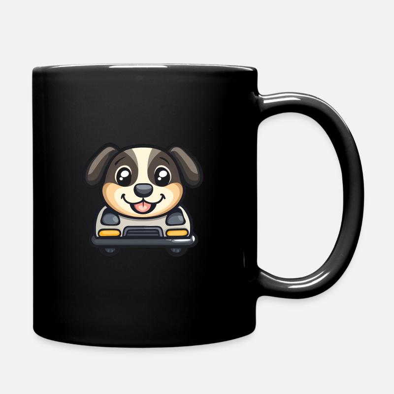 Cute Dog - Tasse einfarbig - Schwarz