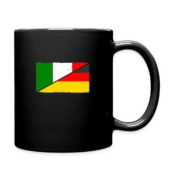 Italia Italian Germany Italy - Full Colour Mug - black - Right