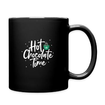 Hot Chocolate Time - chocolate - Full Colour Mug - black - Right