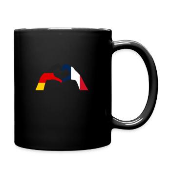French French Germany France - Full Colour Mug - black - Right