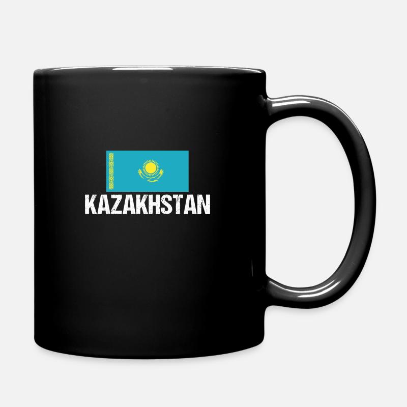 Kasachen Kasachstan - Tasse einfarbig - Schwarz