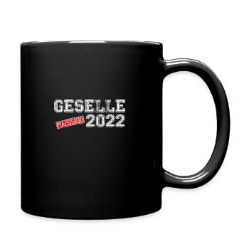 Geselle passed 2022 - Tasse einfarbig - Schwarz - Rechts
