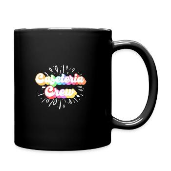 Cafeteria-Besatzung - Tasse einfarbig - Schwarz - Rechts