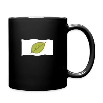 Icon Flag Leaf Nature - Full Colour Mug - black - Right