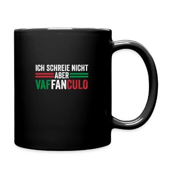 Italy Italian Vaffanculo - Full Colour Mug - black - Right