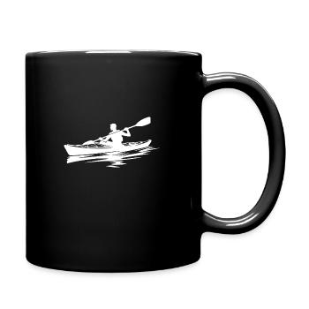 Equipment for Kayak Boat Club - Full Colour Mug - black - Right