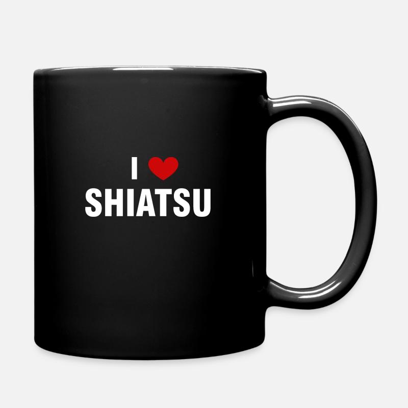 J'ADORE SHIATSU - Mug uni - noir