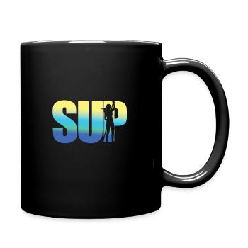 SUP Damen - Tasse einfarbig - Schwarz - Rechts