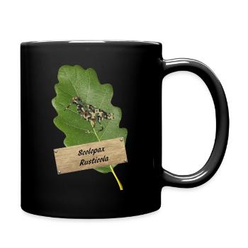 OBV - Scolopax Rusticola # 4 Camo Becasse - Tasse einfarbig - Schwarz - Rechts