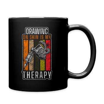 Tattoo Artist Body Art Profession Art - Full Colour Mug - black - Right