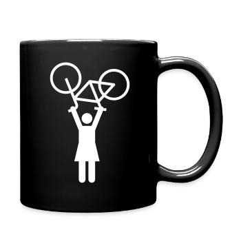 Bike - Full Colour Mug - black - Right