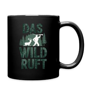 Hunter Hunting Hunting Hunting Clothing - Full Colour Mug - black - Right