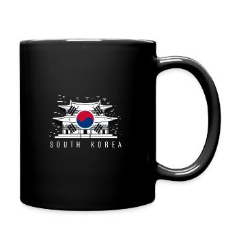 Maillot patriotique avec drapeau de Corée du Sud pour - Mug uni - noir - Droite