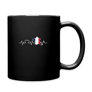 French French France - Full Colour Mug - black - Right
