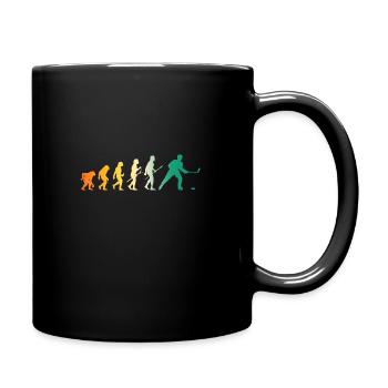 Eishockeyspieler Evolution Eishockey - Tasse einfarbig - Schwarz - Rechts