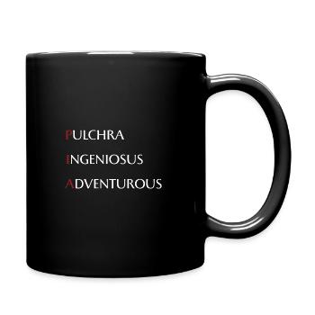 Pia - Tasse einfarbig - Schwarz - Rechts