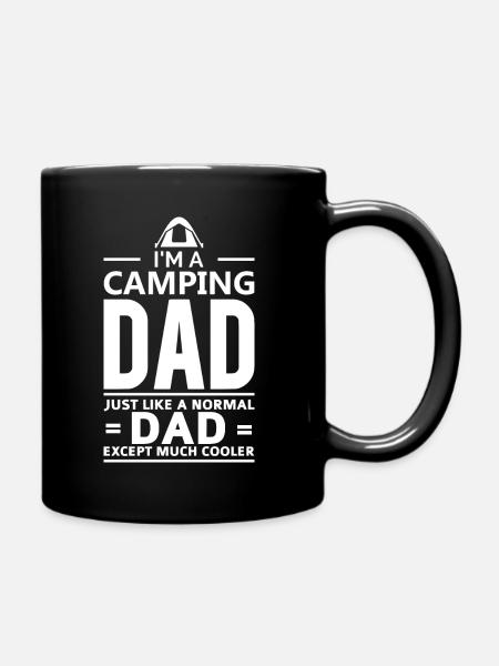 CAMPING DAD - Full Colour Mug - black