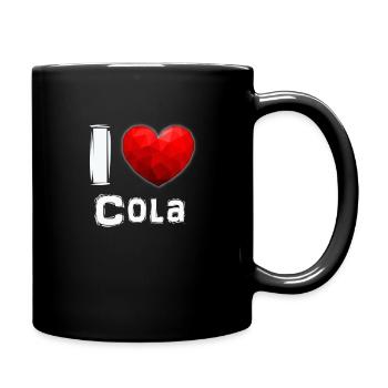 J'aime COLA - Mug uni - noir - Droite