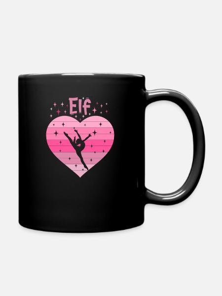 Turnerin Ballett 11. Geburtstag - Tasse einfarbig - Schwarz