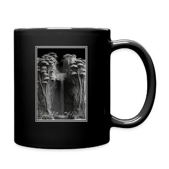 Your Place Of Peace - 3D Render - Full Colour Mug - black - Right