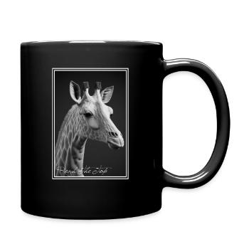 Atteindre le sommet - Rendu 3D - Mug uni - noir - Droite
