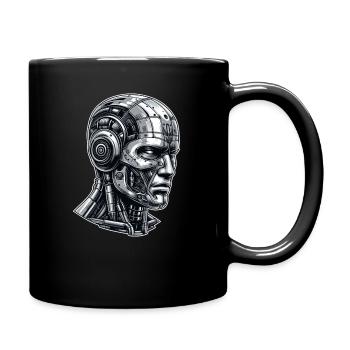 CYBORG - ROBOTICS - Tasse einfarbig - Schwarz - Rechts
