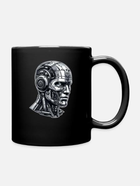 CYBORG - ROBOTICS - Tasse einfarbig - Schwarz
