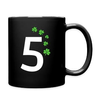 5 - Mug uni - noir - Droite