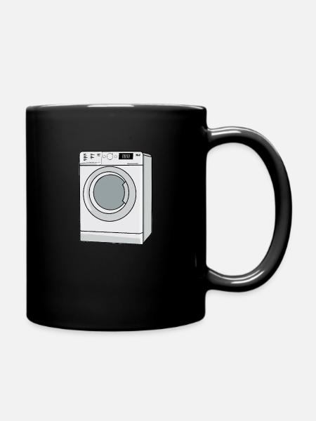 Washing machine - Full Colour Mug - black