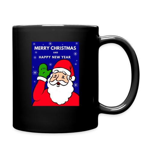 Christmas Holiday Santa Mug 1 - Taza de un color