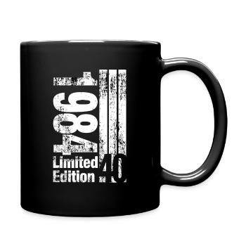 1984 - Birthday - 40 years - Full Colour Mug - black - Right