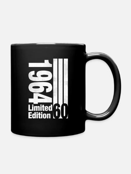 1964 - Birthday - 60 years - Full Colour Mug - black