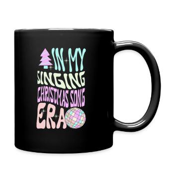 Noël de Weihnachten à l’époque des chansons de Noël chantantes - Mug uni - noir - Droite