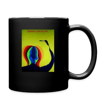 Sabino Lemon ART Teas - Full Colour Mug - black - Right