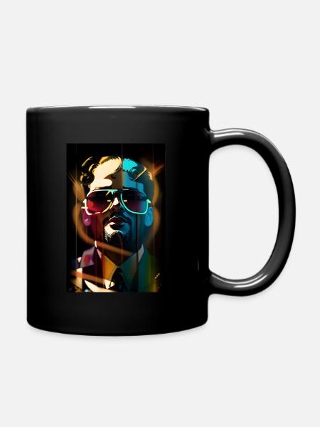 Hipster - Mug uni - noir