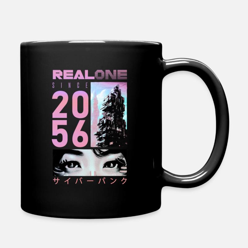 Real One Since 2056 Chemise Cyberpunk - Mug uni - noir