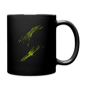Trend abstract - Full Colour Mug - black - Right