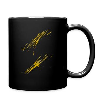 Trend gold - Full Colour Mug - black - Right
