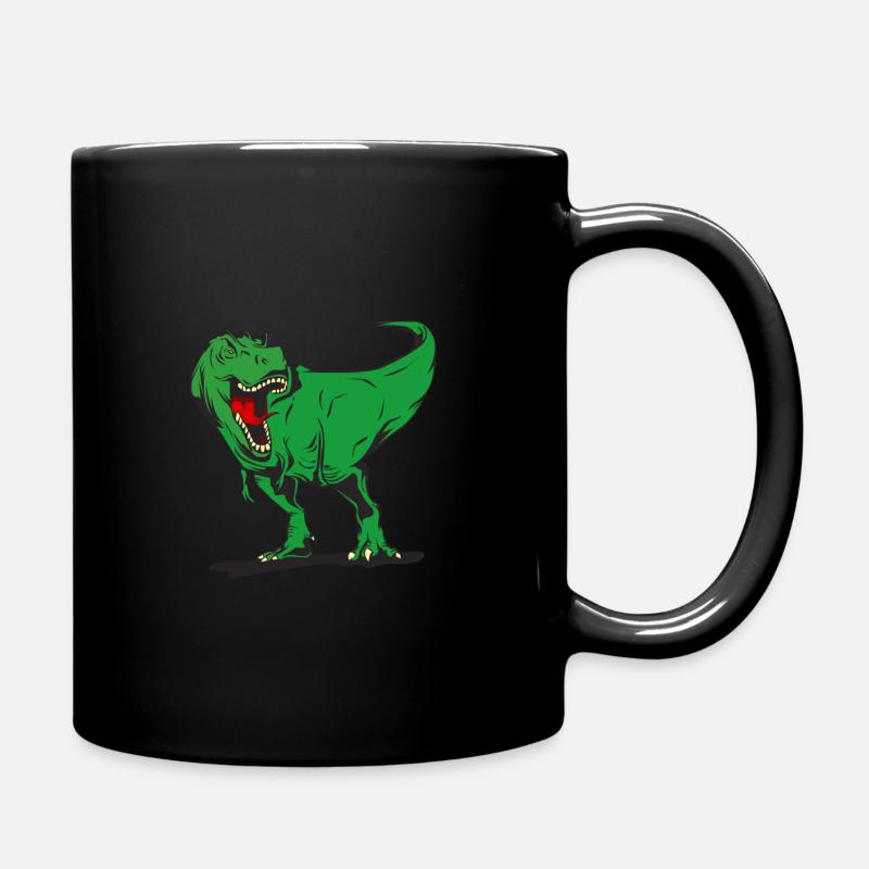 T-Rex - Tasse einfarbig - Schwarz