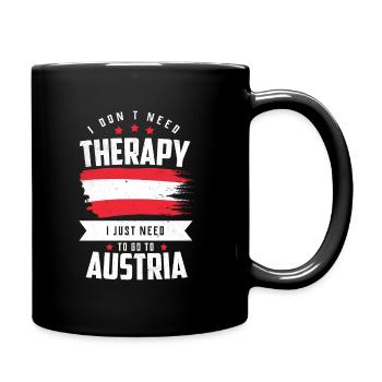 L'Autriche - Mug uni - noir - Droite