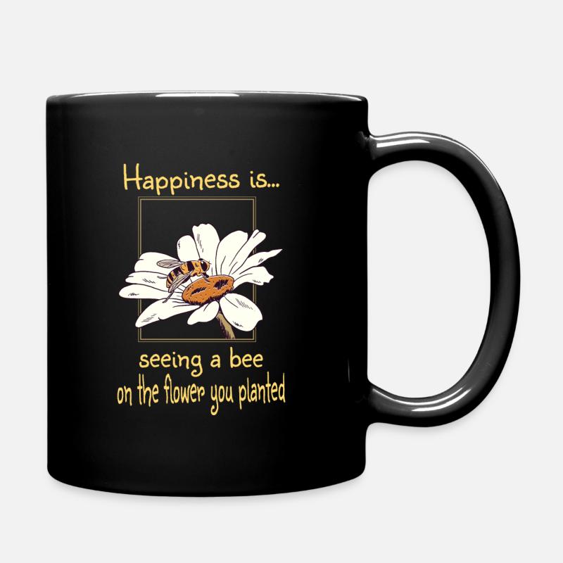 Naturbeskyttelse Miljøbeskyttelse Bee Gartner Gartner Gartner Gartner - Ensfarvet krus - sort