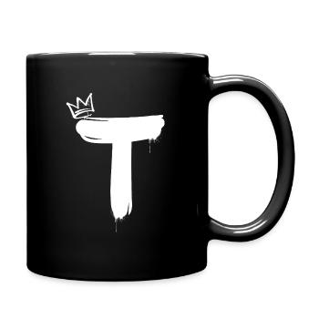 T - Full Colour Mug - black - Right
