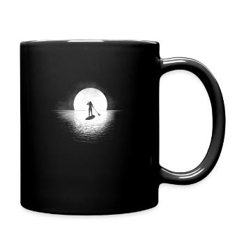 Stand Up Paddling - Full Colour Mug - black - Right