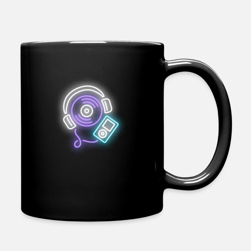 DJ - Tasse einfarbig - Schwarz