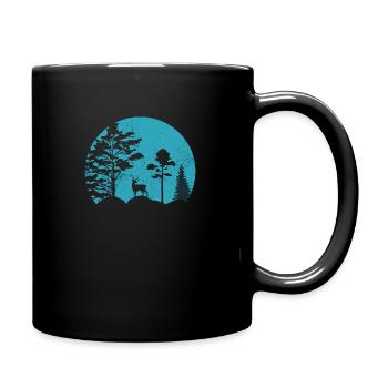 Natura - Tazza monocolore - nero - Destra
