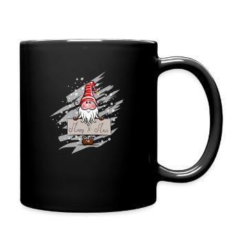 Santa Claus Elves 1 - Full Colour Mug - black - Right