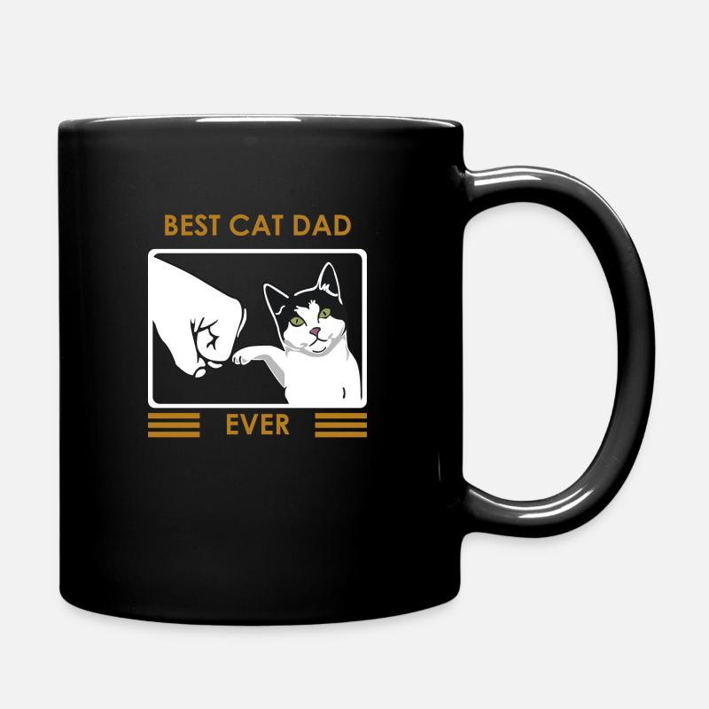 Logo papa chat - Mug uni - noir